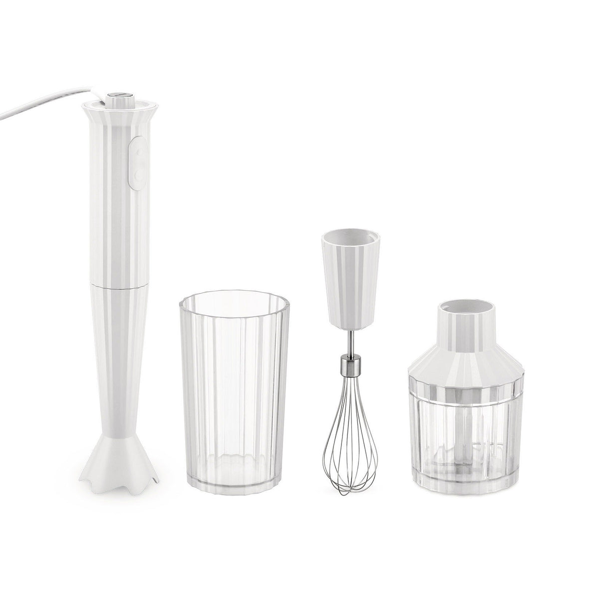 Electroménager - Mixeur plongeant | Plissé | Set de 3 accessoires - Alessi