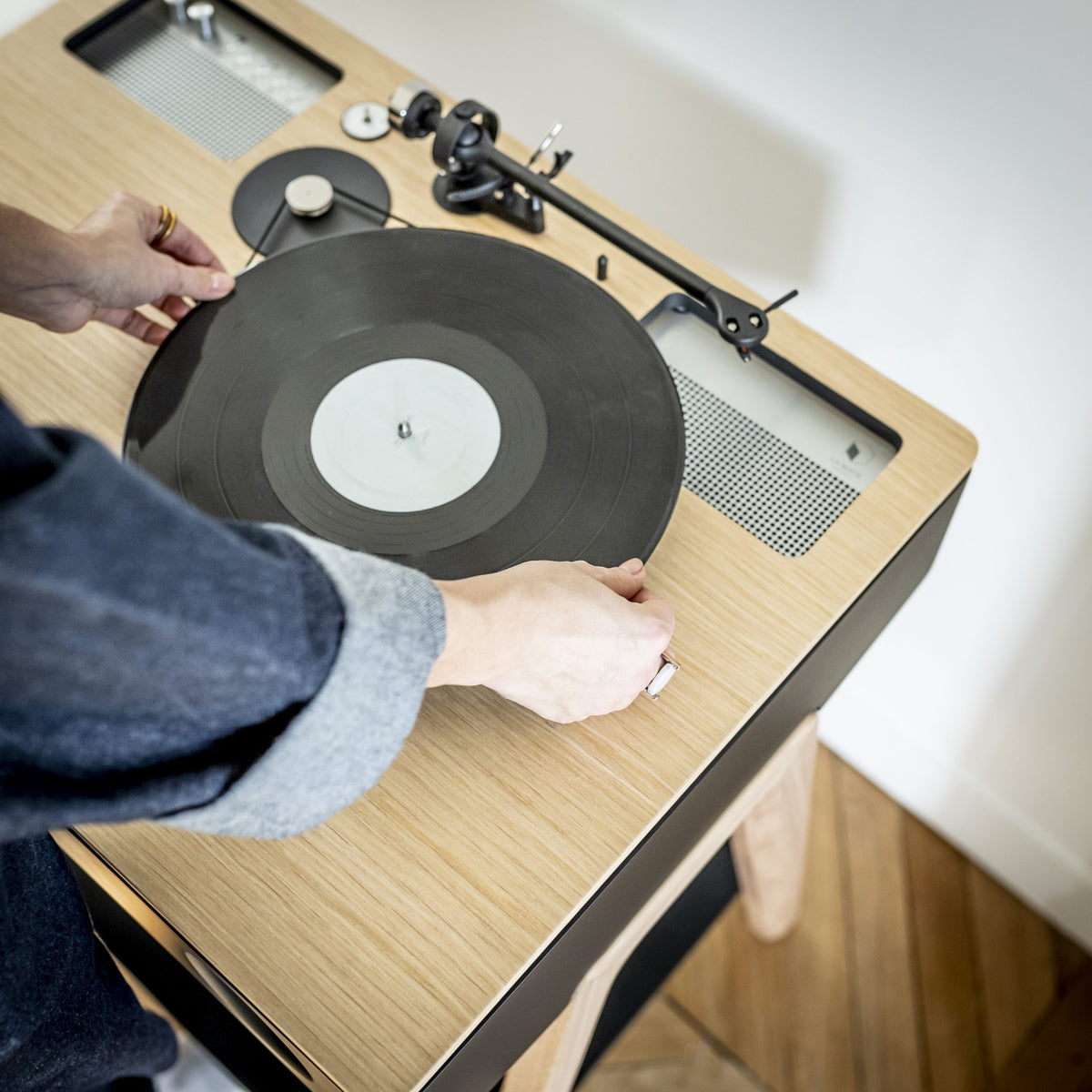 Enceintes - Enceinte avec platine intégrée Bluetooth LX - La Boite Concept