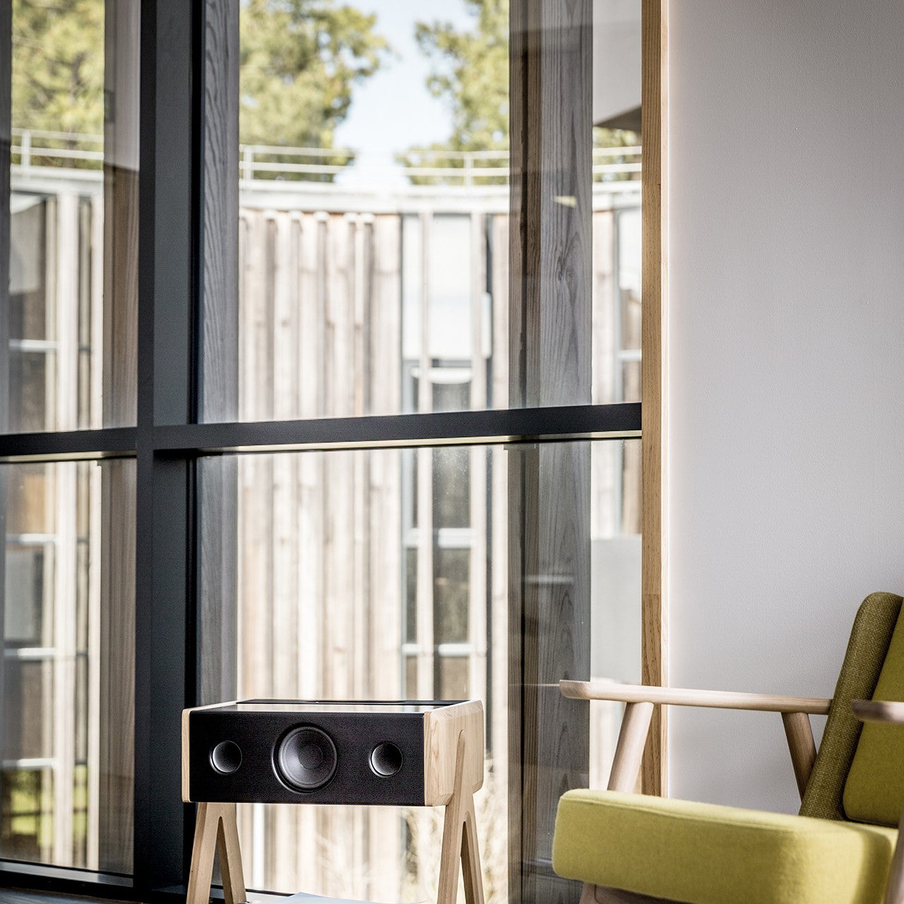 Enceintes - Enceinte Bluetooth Cube Oak - La Boite Concept