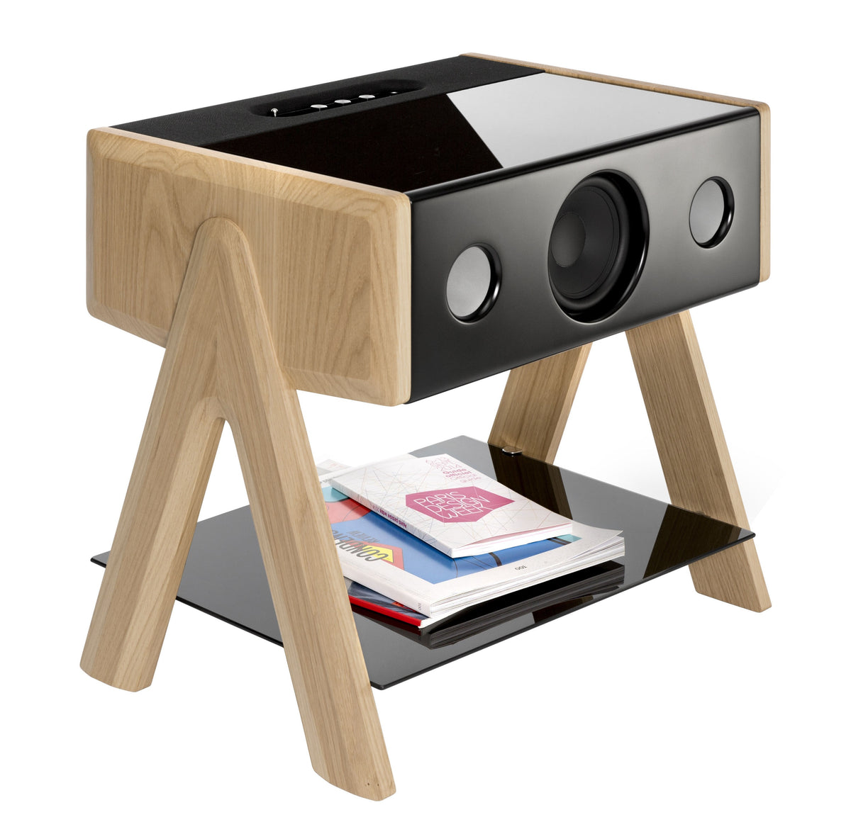 Enceintes - Enceinte Bluetooth Cube Oak - La Boite Concept