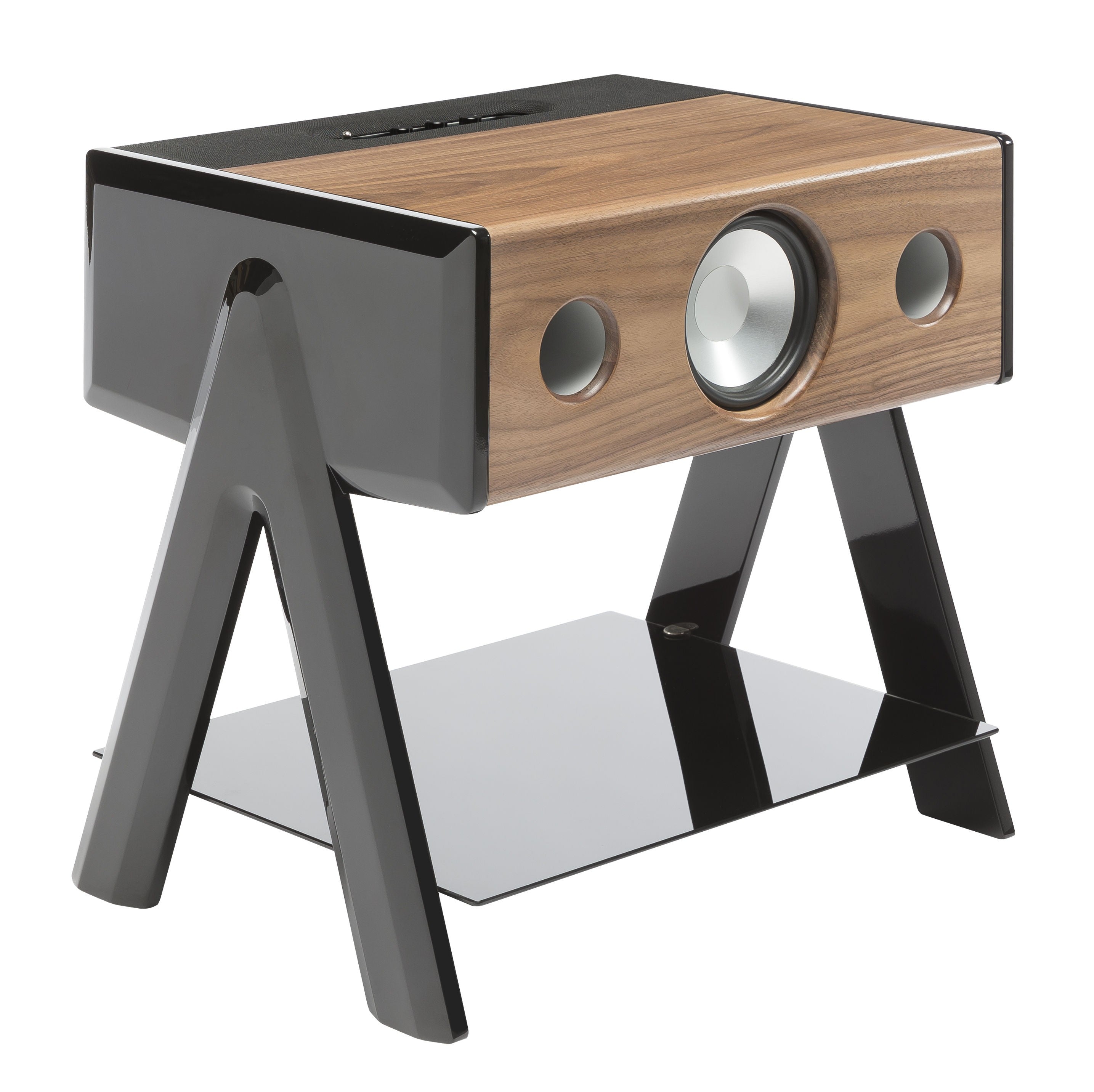 Enceintes - Enceinte Bluetooth Cube Woody - La Boite Concept