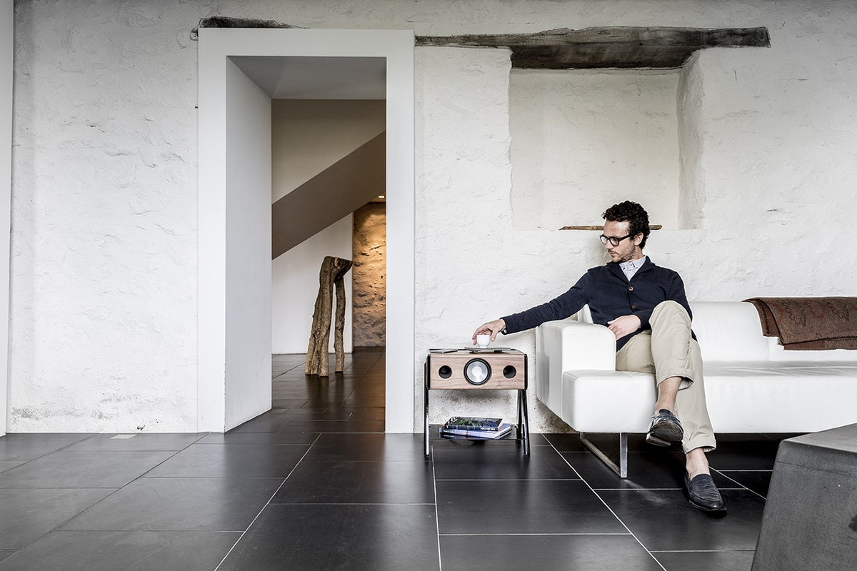 Enceintes - Enceinte Bluetooth Cube Woody - La Boite Concept