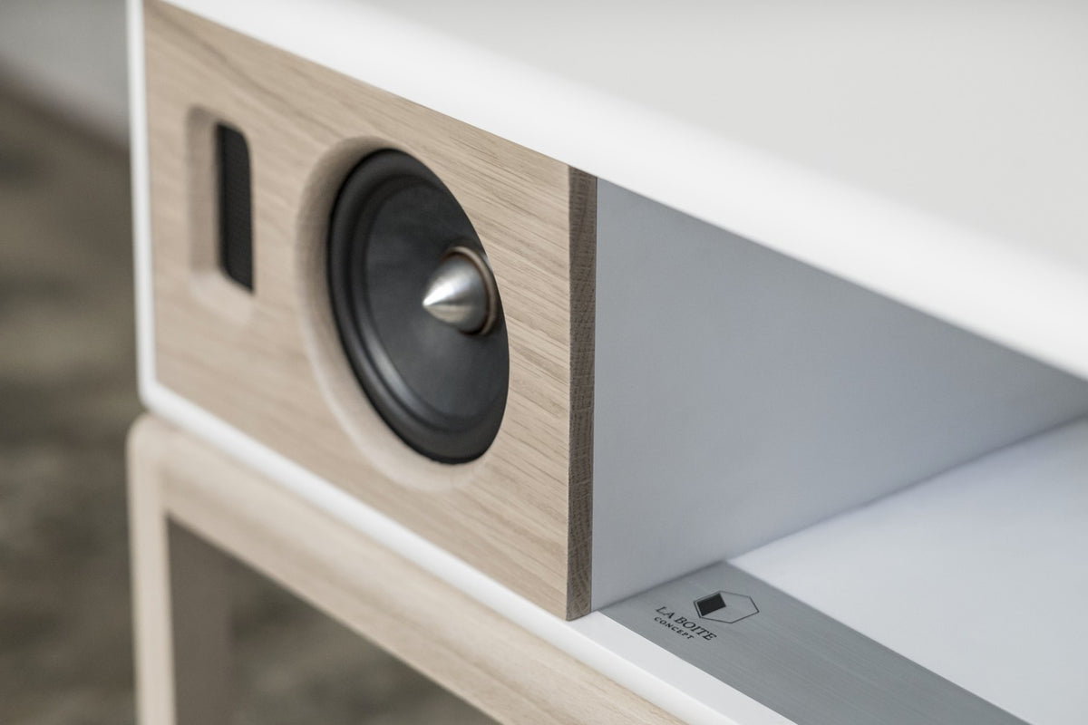 Enceintes - Enceinte meuble TV Bluetooth AP160 Chêne - La Boite Concept