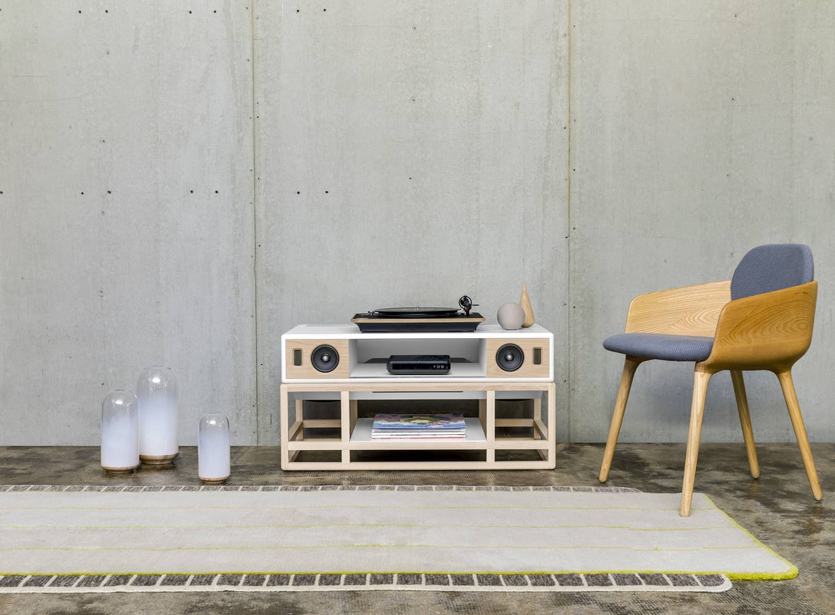 Enceintes - Enceinte meuble TV Bluetooth AP160 Chêne - La Boite Concept