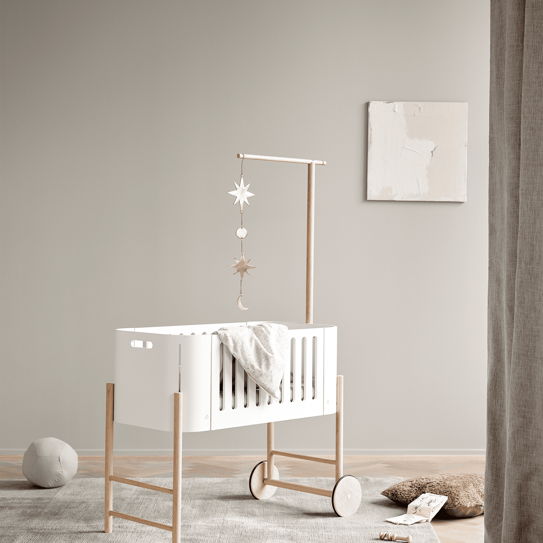 Enfants - Produit d'exposition | Berceau Cododo | Wood - Oliver Furniture