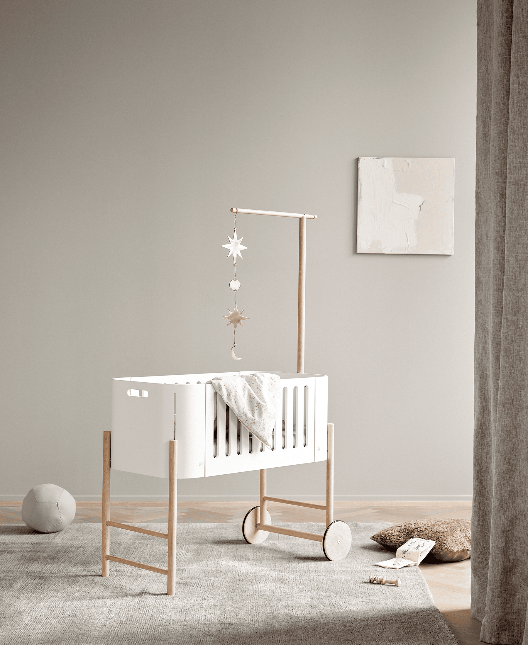 Enfants - Produit d'exposition | Berceau Cododo | Wood - Oliver Furniture