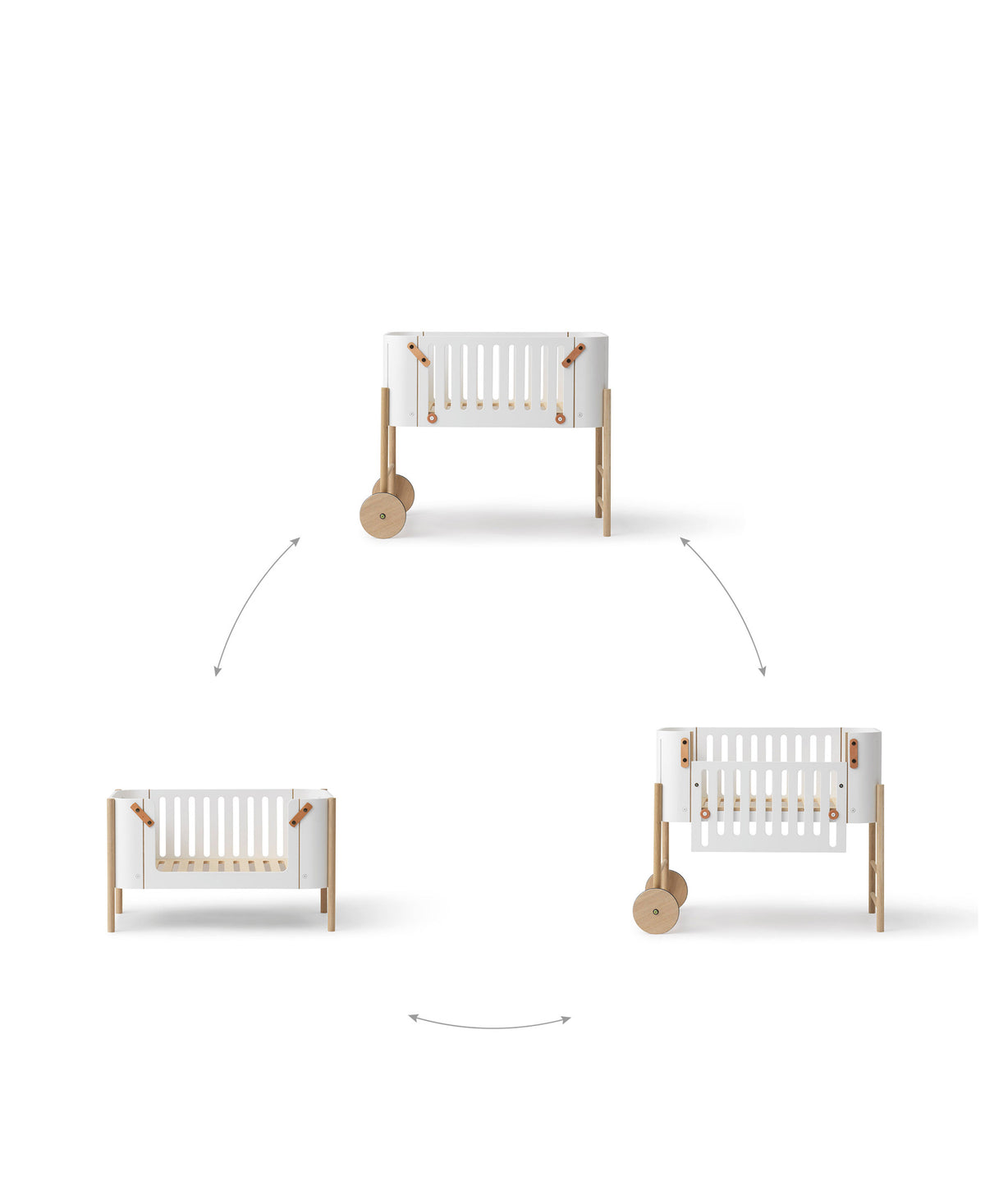 Enfants - Produit d'exposition | Berceau Cododo | Wood - Oliver Furniture