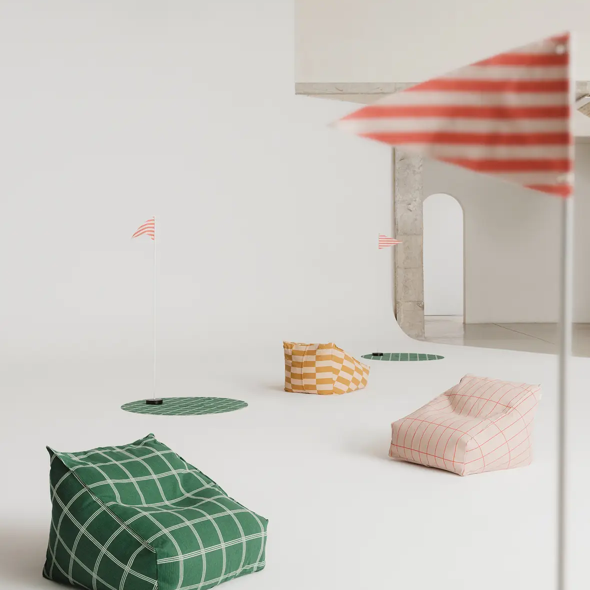 Enfants - Pouf fauteuil | Vibes - Nobodinoz