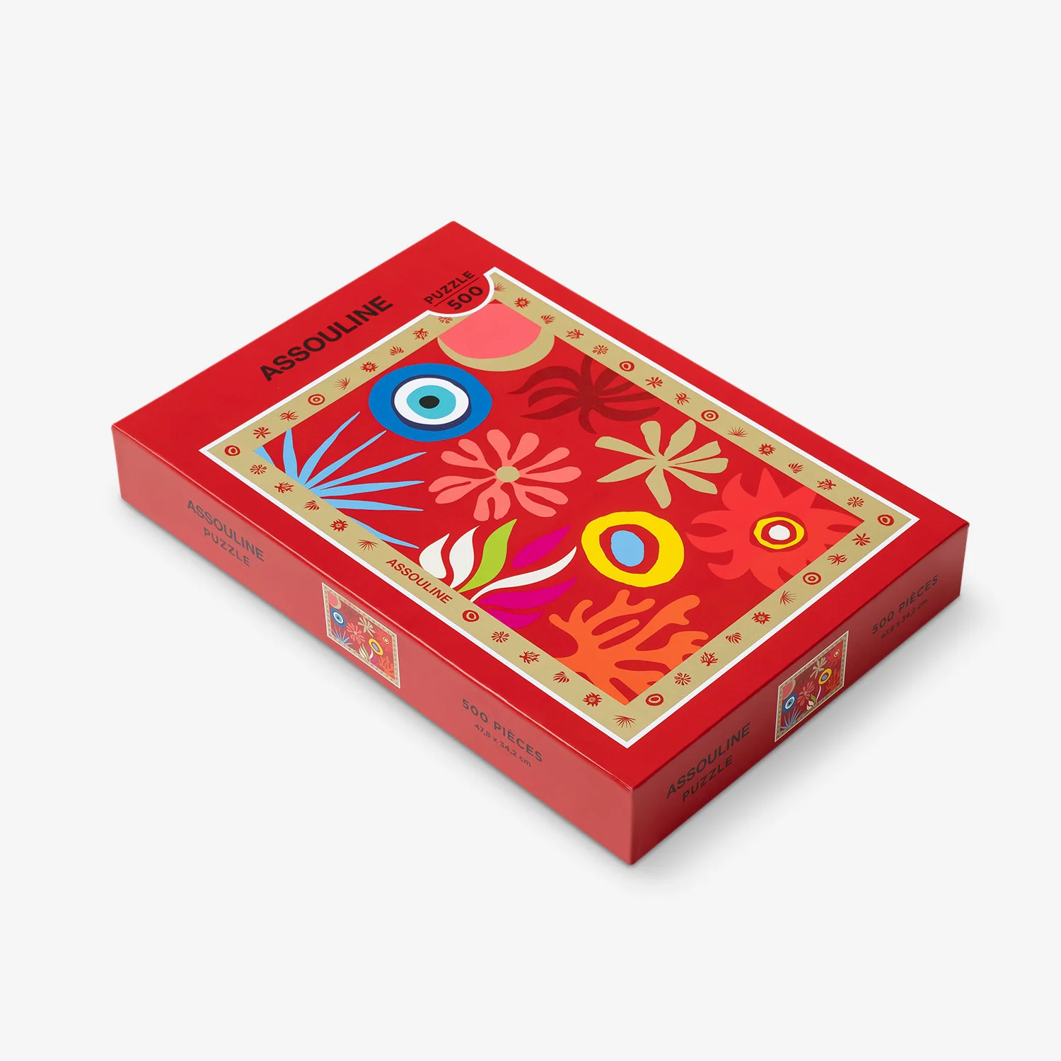 Enfants - Puzzle 500 pièces | Travel from home - Assouline