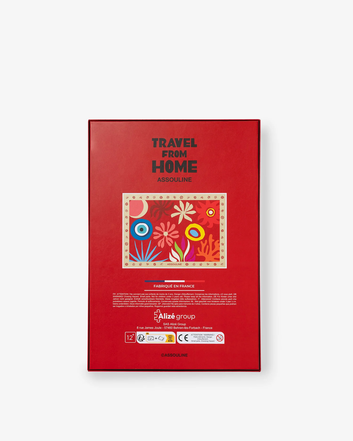 Enfants - Puzzle 500 pièces | Travel from home - Assouline