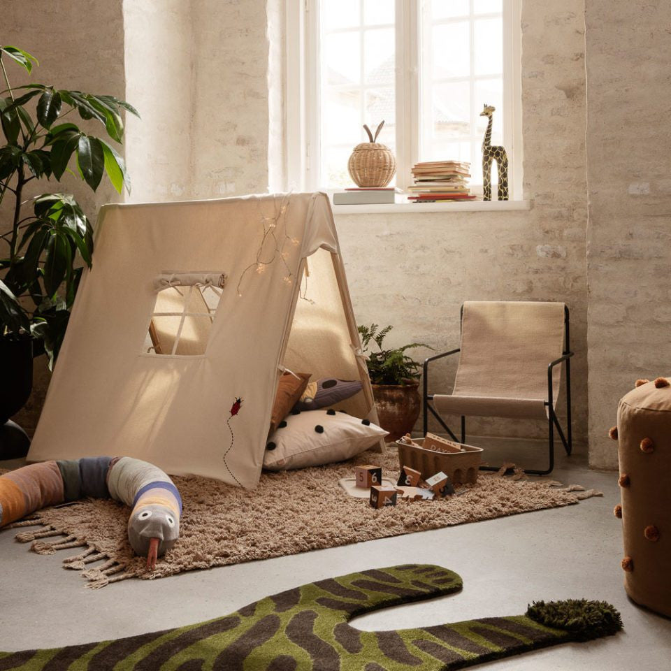 Enfants - Tente | Ladybird Embroidery - Ferm Living