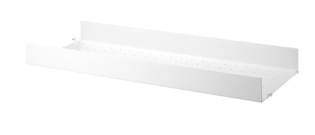 Étagères & bibliothèques - Étagère en métal à bord haut String® L 78 x P 30 cm - String Furniture