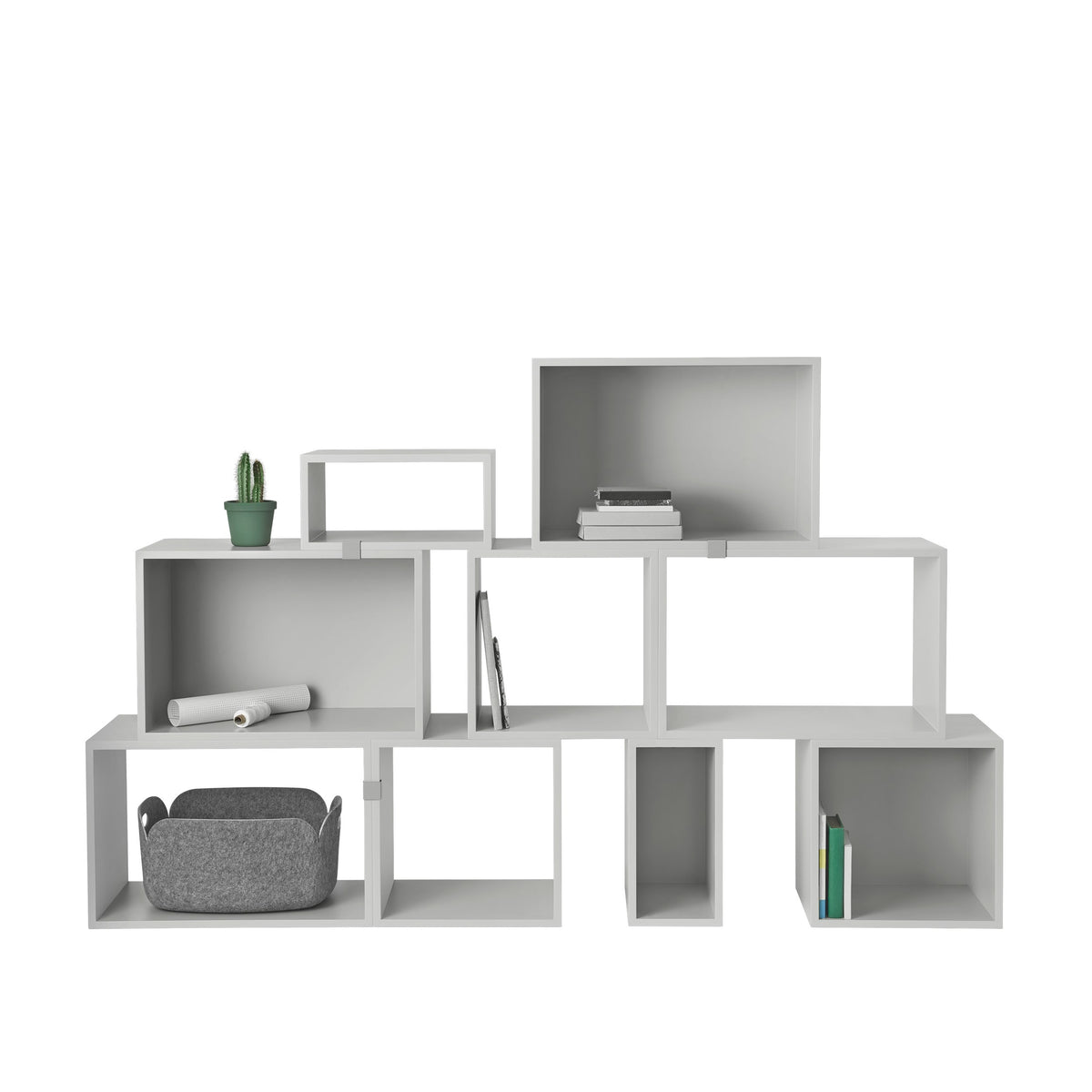 Étagères & bibliothèques - Étagère sans fond Stacked Small - Muuto