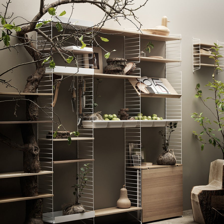 Étagères & bibliothèques - Montant de sol String® H 200 x P 30 cm - String Furniture