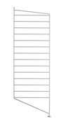 Étagères & bibliothèques - Montant de sol String® H 85 x P 30 cm - String Furniture