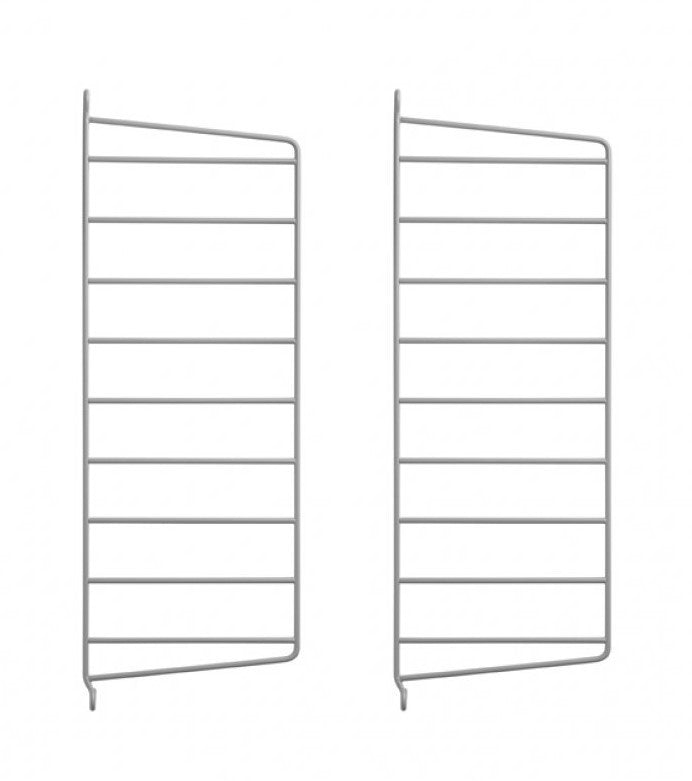 Étagères & bibliothèques - Montant mural String® H 50 x P 20 cm | Set de 2 - String Furniture