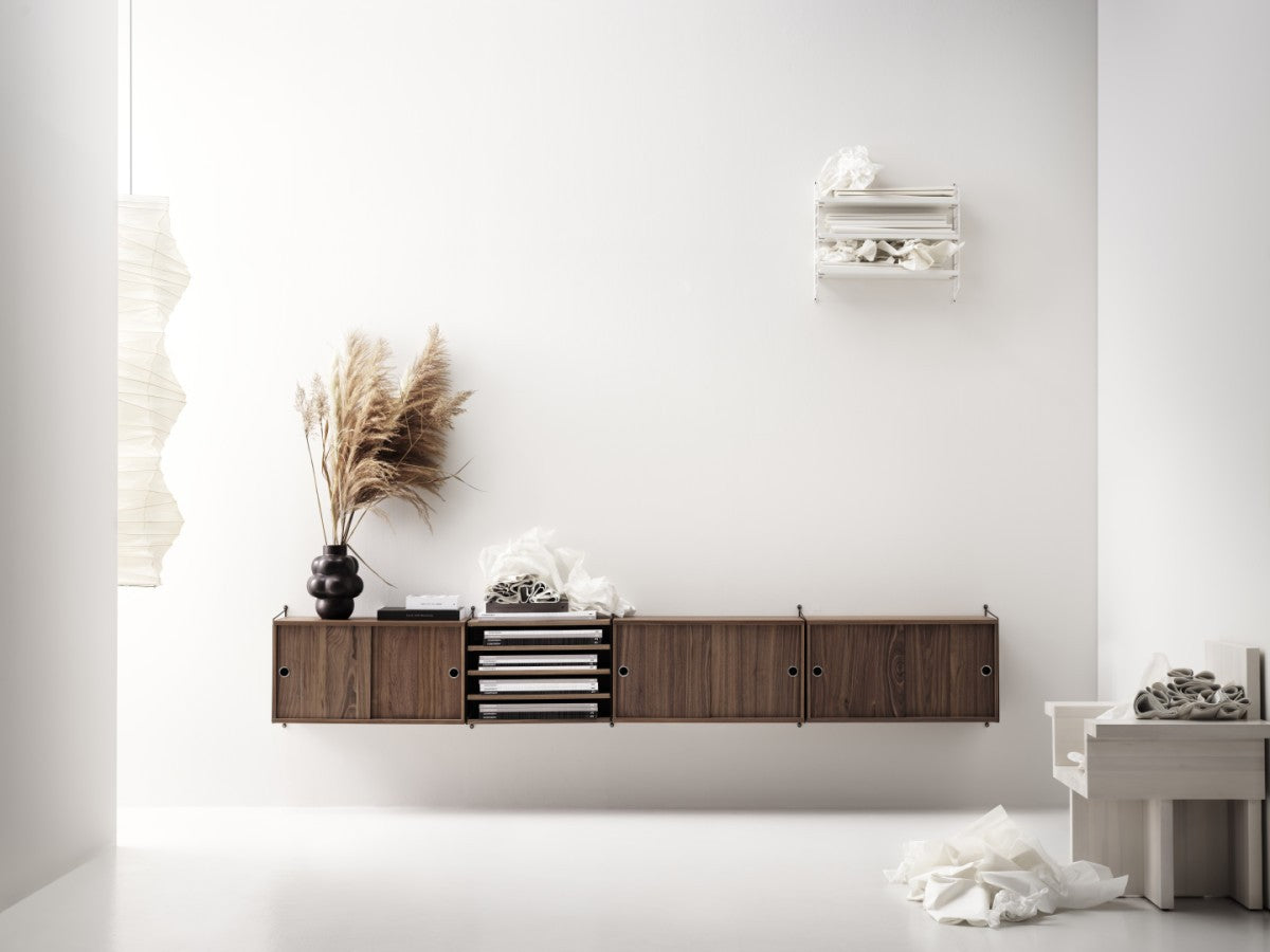 Étagères & bibliothèques - Montant mural String® H 50 x P 20 cm | Set de 2 - String Furniture