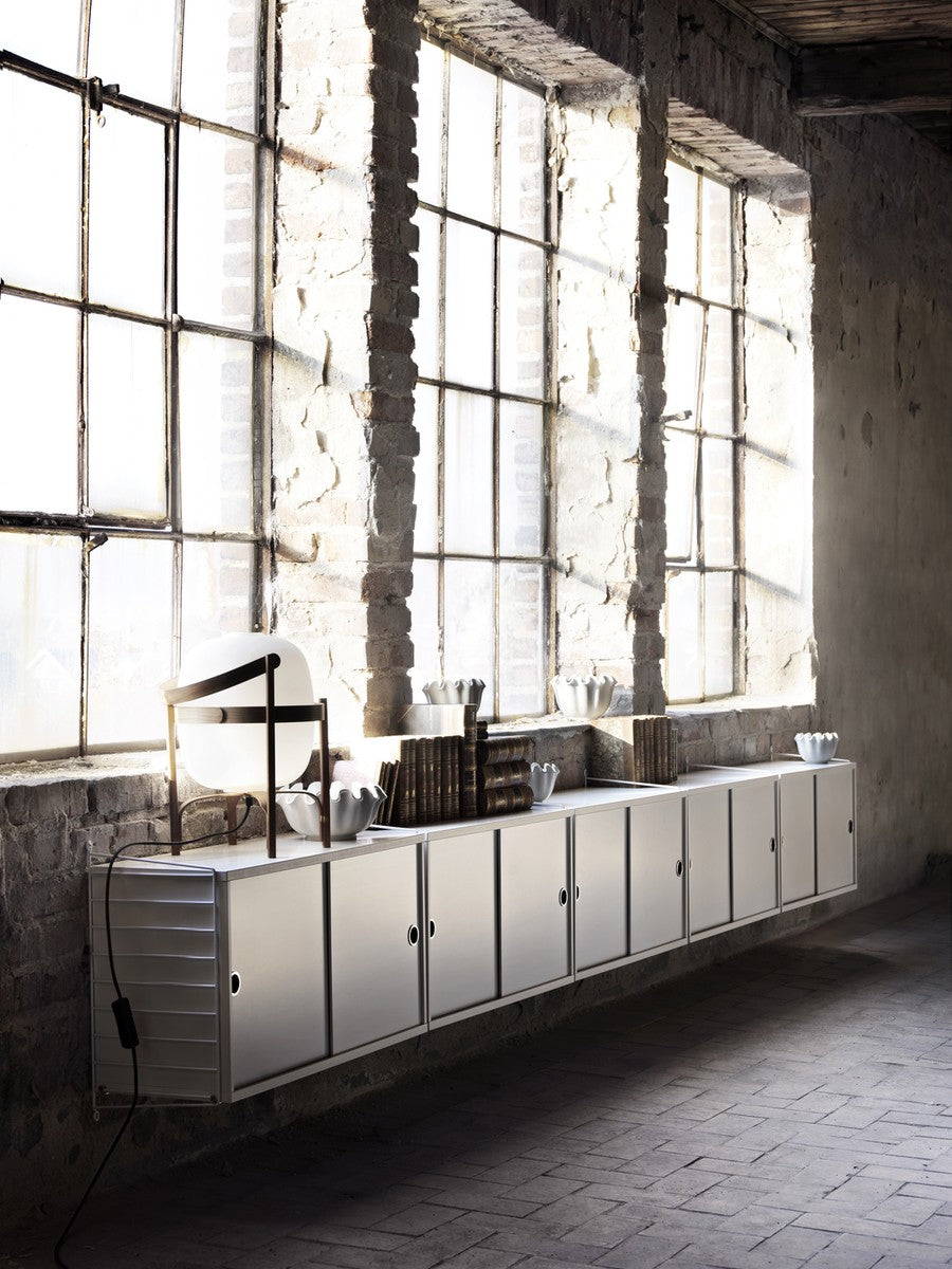 Étagères & bibliothèques - Montant mural String® H 50 x P 20 cm | Set de 2 - String Furniture
