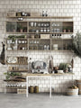 Étagères & bibliothèques - Montant mural String® H 50 x P 30 cm - String Furniture