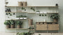 Étagères & bibliothèques - Montant mural String® H 50 x P 30 cm - String Furniture