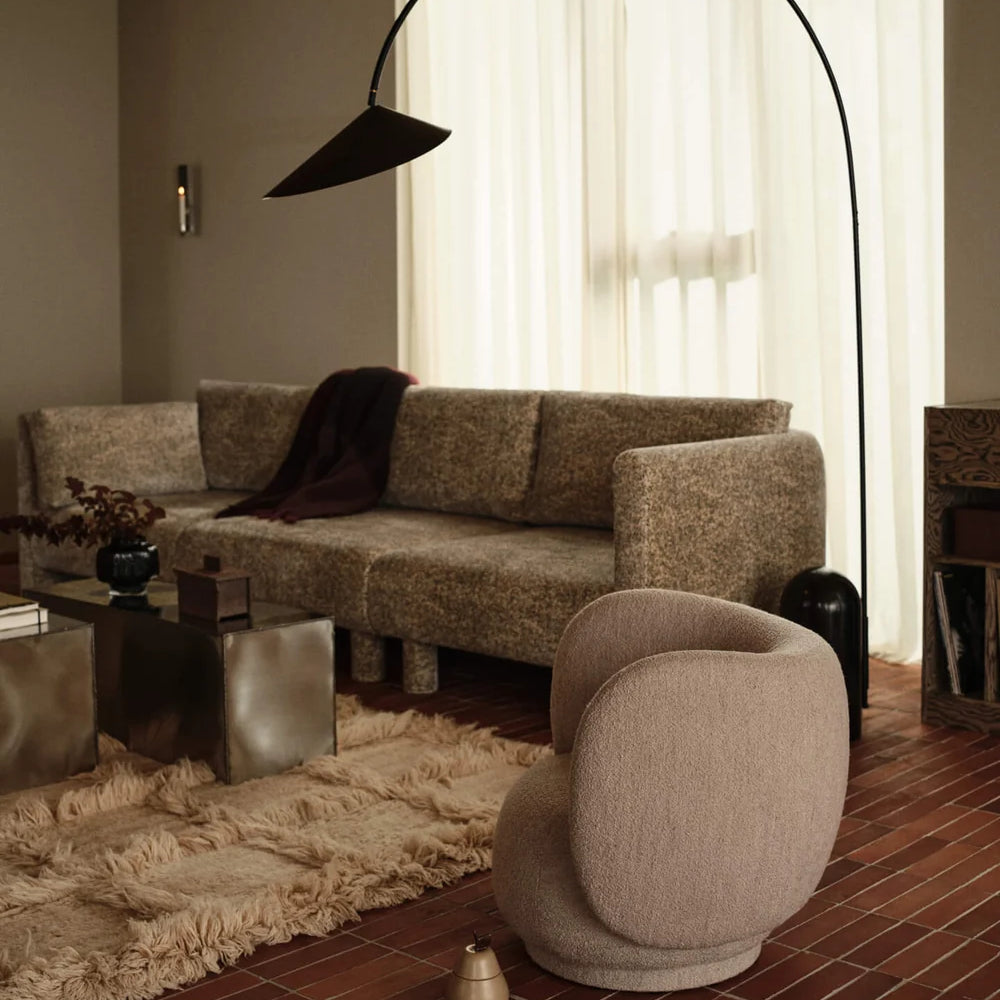 Fauteuil Lounge Enfant | Rico Soft Bouclé
