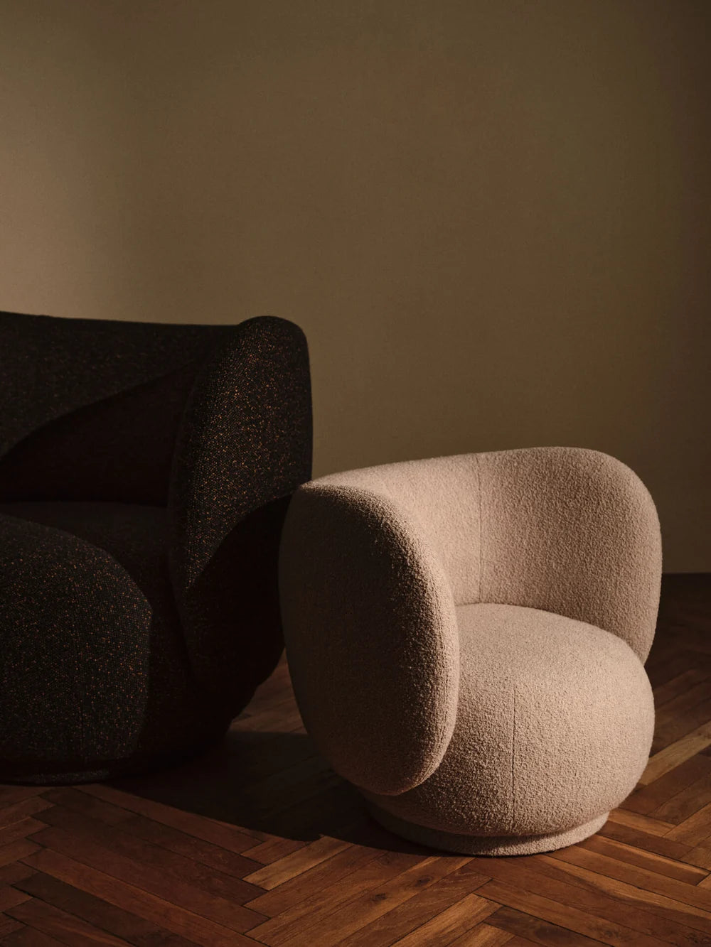 Fauteuil Lounge Enfant | Rico Soft Bouclé