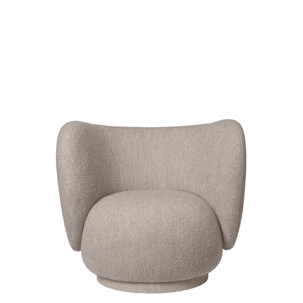 Fauteuil Lounge Enfant | Rico Soft Bouclé