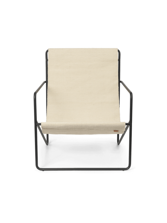 Fauteuils - Fauteuil | Desert | Black / Cloud - Ferm Living