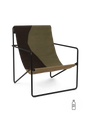 Fauteuils - Fauteuil | Desert | Black / Dune - Ferm Living