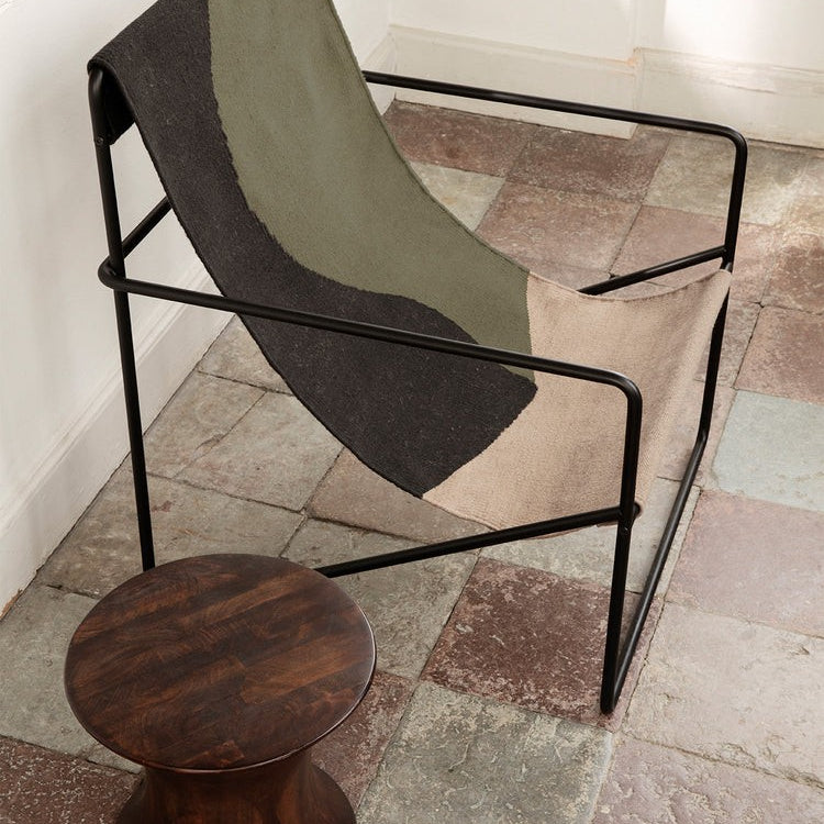 Fauteuils - Fauteuil | Desert | Black / Dune - Ferm Living