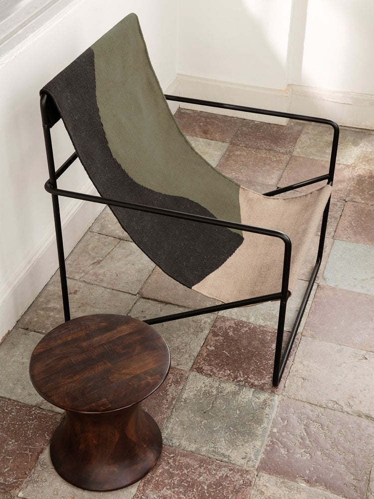 Fauteuils - Fauteuil | Desert | Black / Dune - Ferm Living
