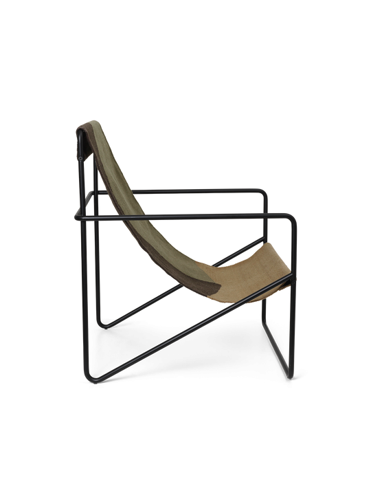 Fauteuils - Fauteuil | Desert | Black / Dune - Ferm Living