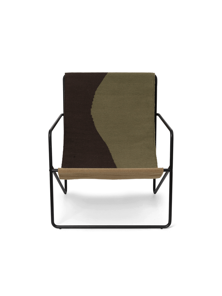 Fauteuils - Fauteuil | Desert | Black / Dune - Ferm Living