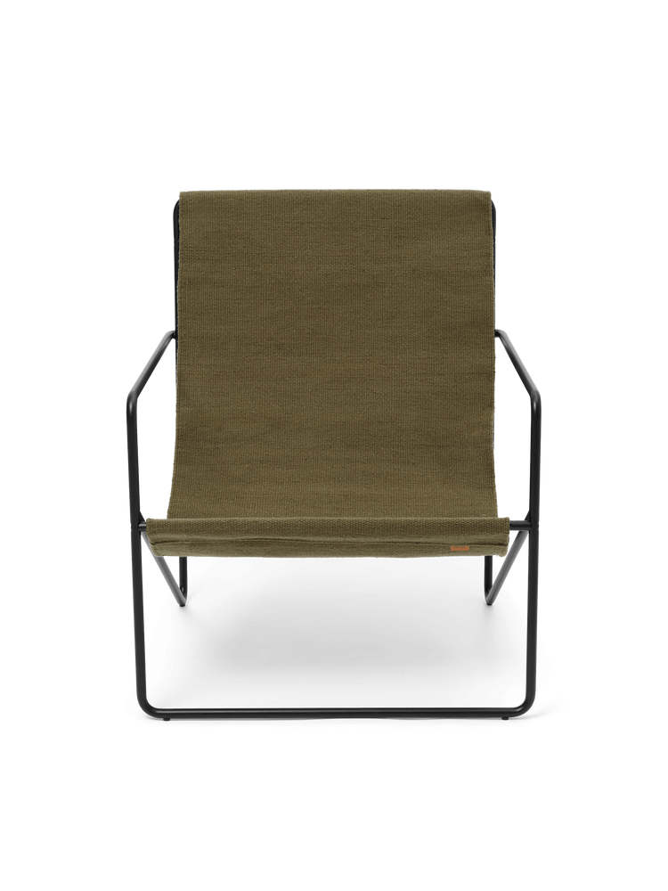 Fauteuils - Fauteuil | Desert | Black / Olive - Ferm Living