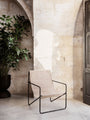 Fauteuils - Fauteuil | Desert | Black / Sand - Ferm Living