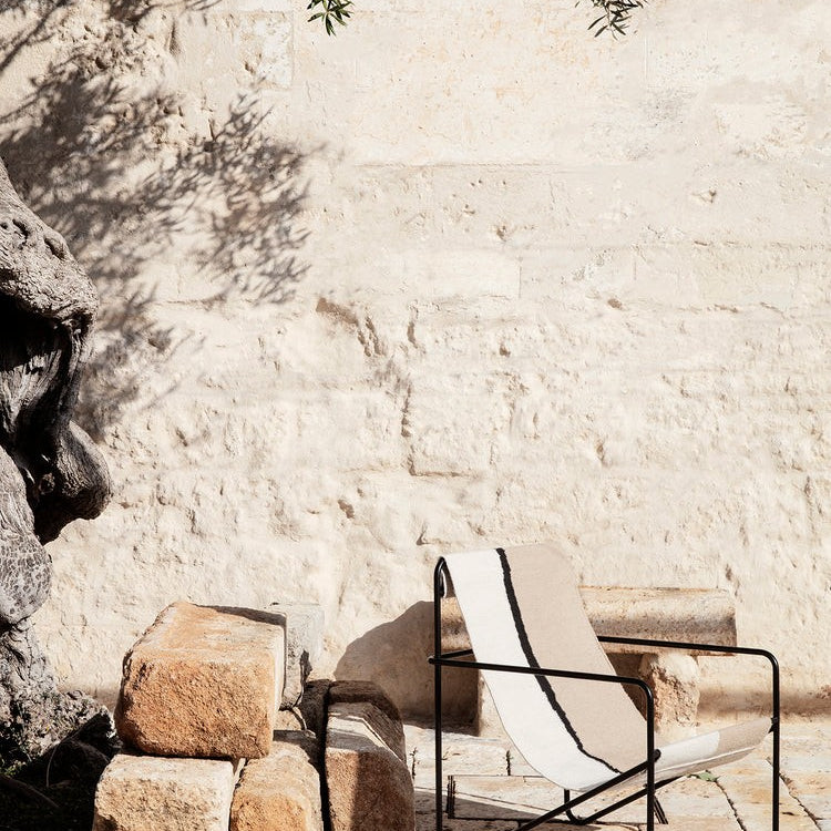 Fauteuils - Fauteuil | Desert | Black / Soil - Ferm Living