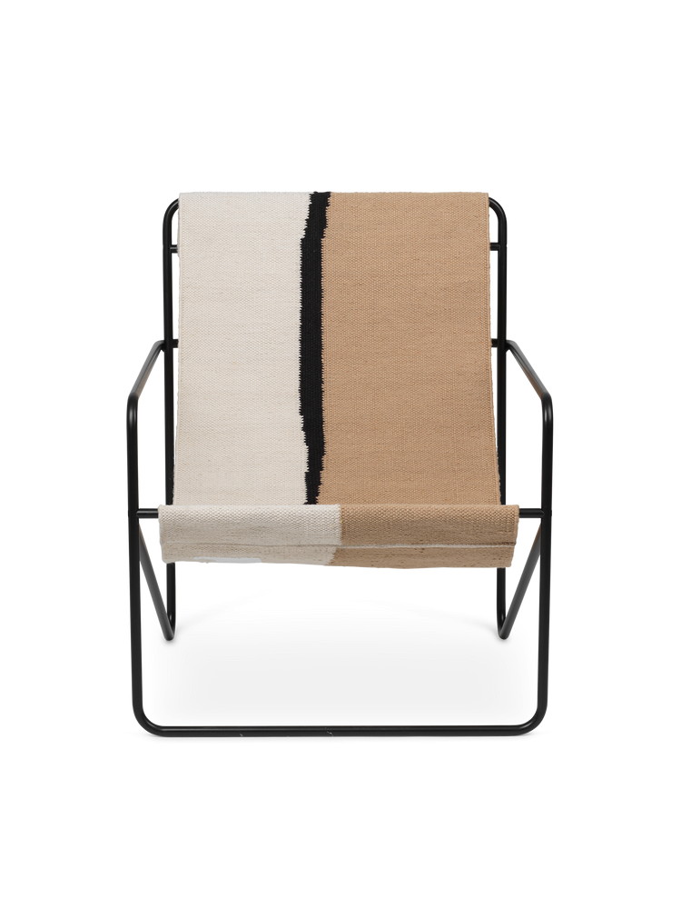 Fauteuils - Fauteuil | Desert | Black / Soil - Ferm Living