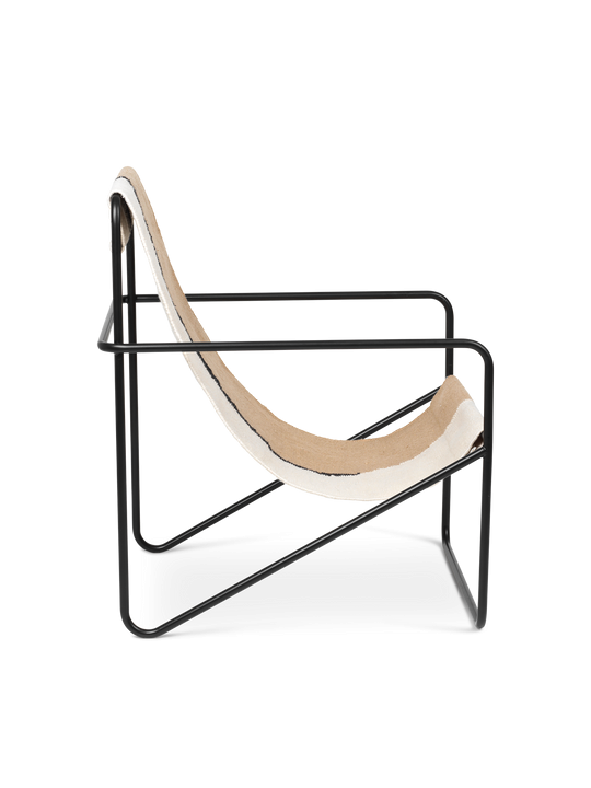 Fauteuils - Fauteuil | Desert | Black / Soil - Ferm Living