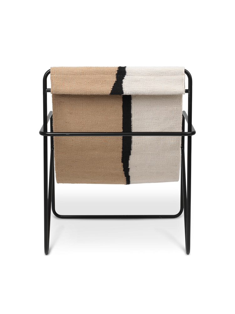 Fauteuils - Fauteuil | Desert | Black / Soil - Ferm Living