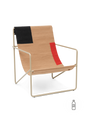 Fauteuils - Fauteuil | Desert | Cashmere / Block - Ferm Living