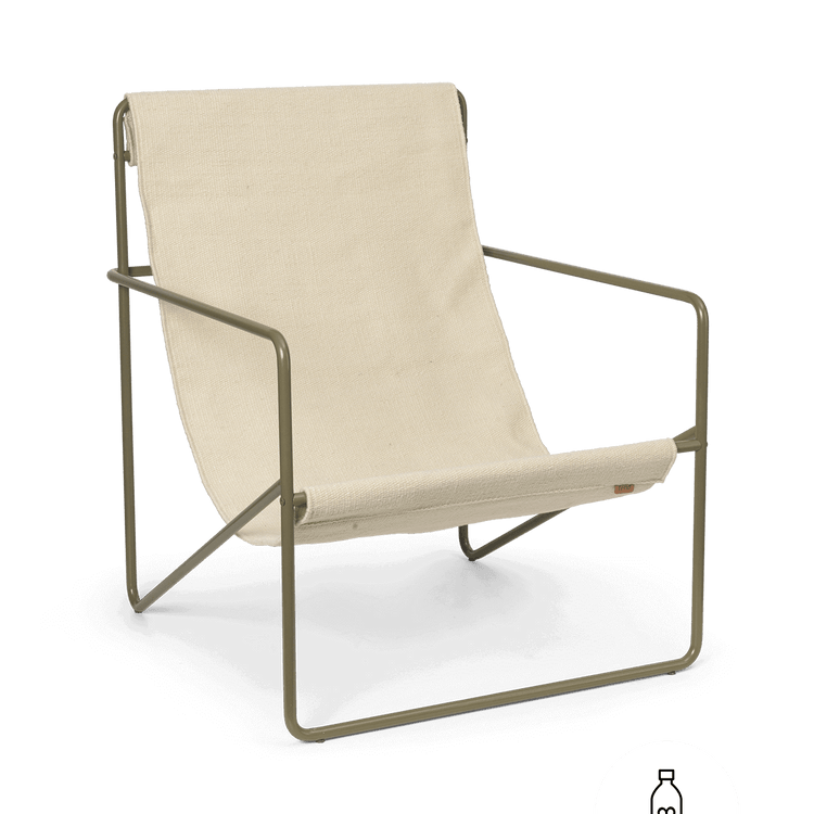 Fauteuils - Fauteuil | Desert | Olive / Cloud - Ferm Living
