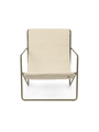 Fauteuils - Fauteuil | Desert | Olive / Cloud - Ferm Living