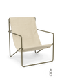 Fauteuils - Fauteuil | Desert | Olive / Cloud - Ferm Living