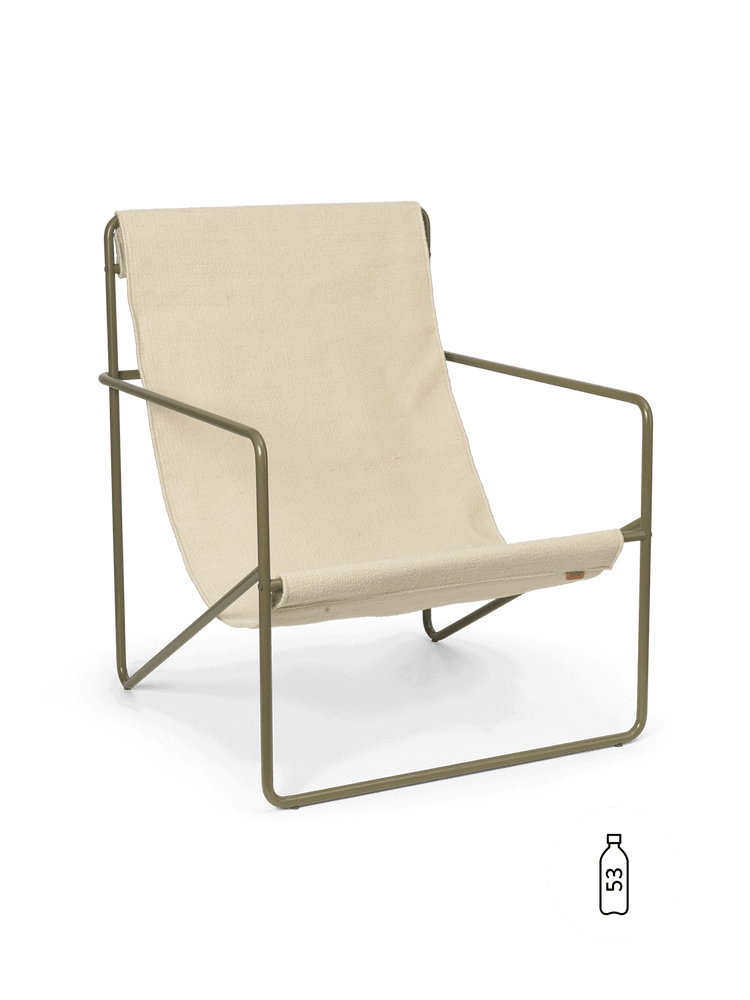 Fauteuils - Fauteuil | Desert | Olive / Cloud - Ferm Living
