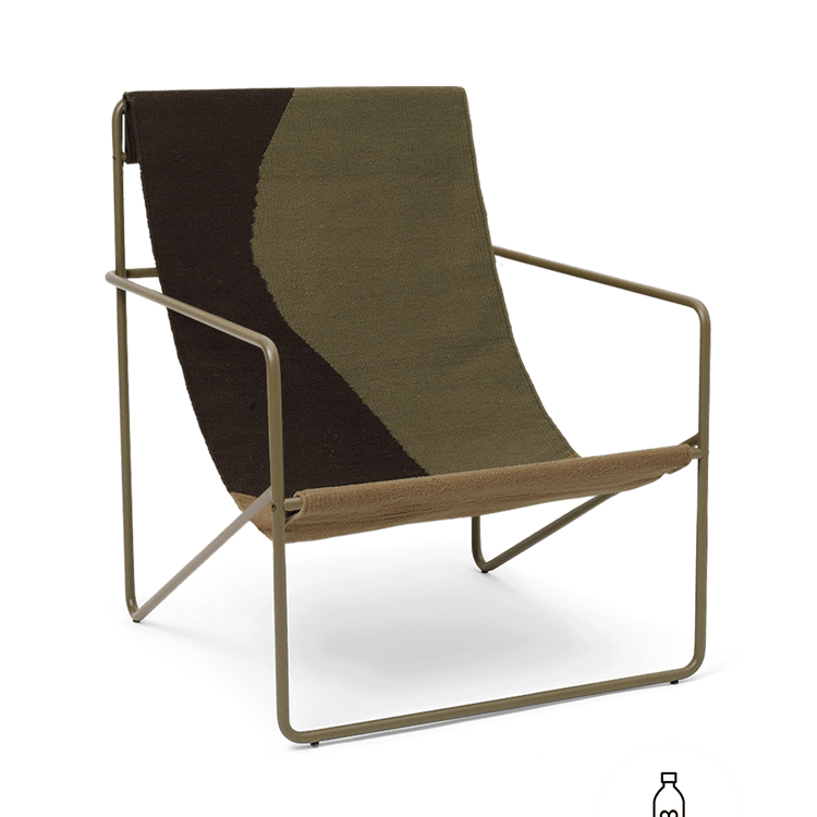 Fauteuils - Fauteuil | Desert | Olive / Dune - Ferm Living