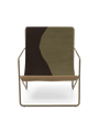 Fauteuils - Fauteuil | Desert | Olive / Dune - Ferm Living