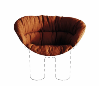 Fauteuils - Coussin de Fauteuil | Roly Poly - Driade
