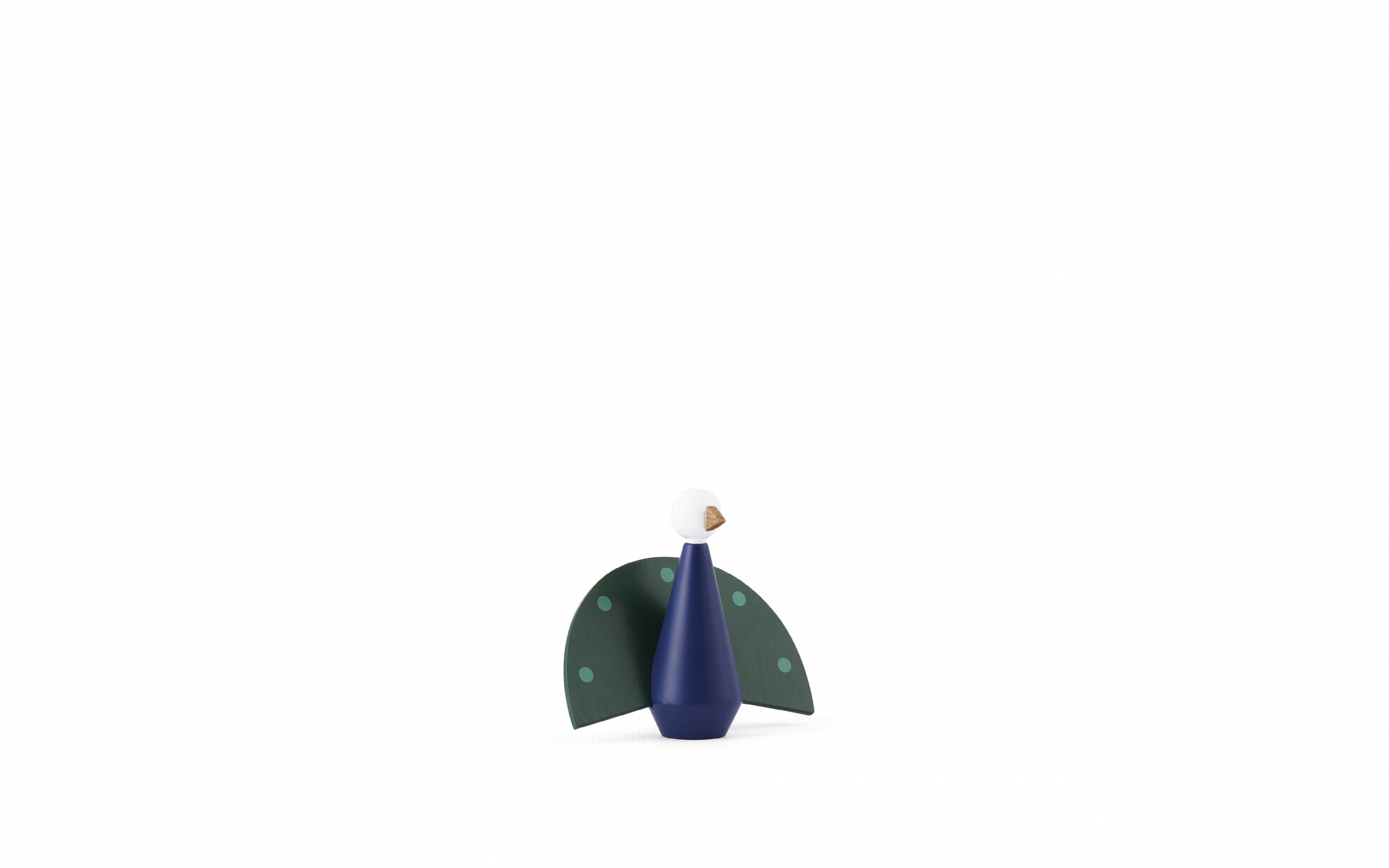 Figurines - Figurine paon Tale Tivoli - Normann Copenhagen