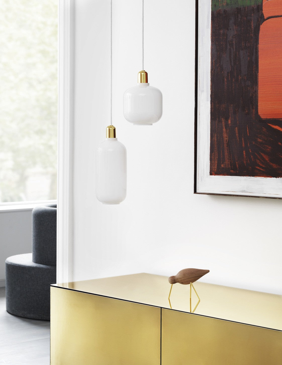 Figurines - Oiseau Shorebird Medium - Normann Copenhagen