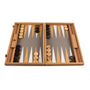 Jeux et loisirs - Backgammon | Grey Beige Ostrich Tote | Large - Manopoulos